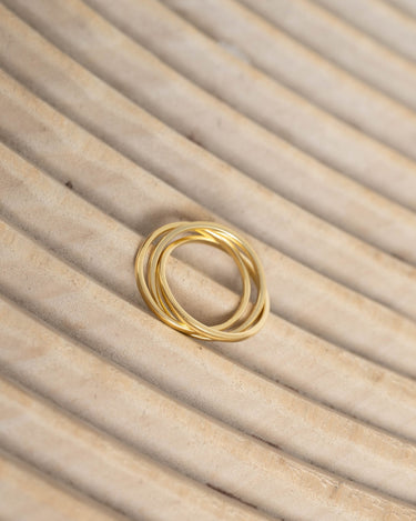 Brass Multi Ring Gold - Things I Like Things I Love