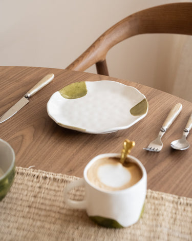 Breakfast Plate Labo Olive Green - Things I Like Things I Love