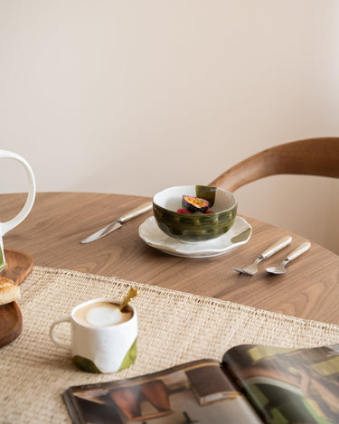 Breakfast Plate Labo Olive Green - Things I Like Things I Love