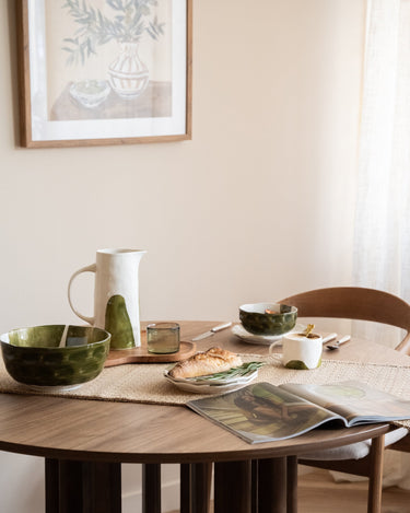 Breakfast Plate Labo Olive Green - Things I Like Things I Love