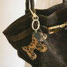 Bumpy Dog Bag Charm Brown - Things I Like Things I Love
