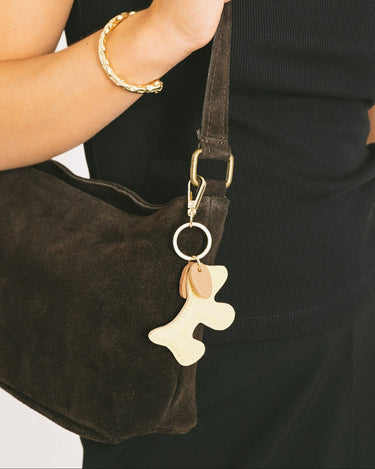 Bumpy Dog Bag Charm Yellow - Things I Like Things I Love