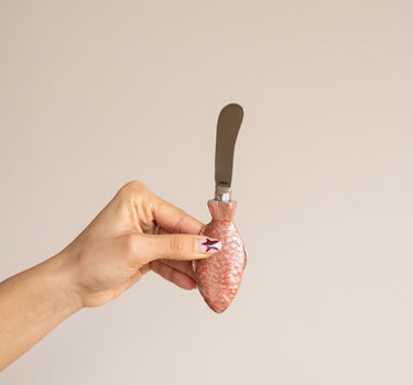 Butter Knife Pink Fish 1PC - Things I Like Things I Love