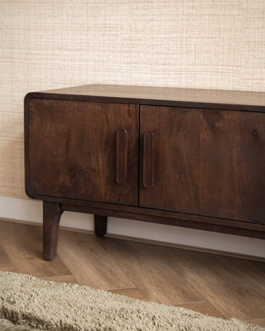 Cabinet Liya Mango Wood Low - Things I Like Things I Love