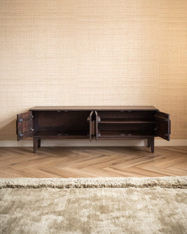 Cabinet Liya Mango Wood Low - Things I Like Things I Love