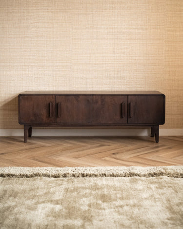 Cabinet Liya Mango Wood Low - Things I Like Things I Love