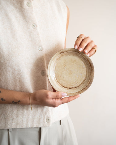 Cake Plate Mila Beige - Things I Like Things I Love