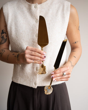 Cake Servers Agate - Things I Like Things I Love