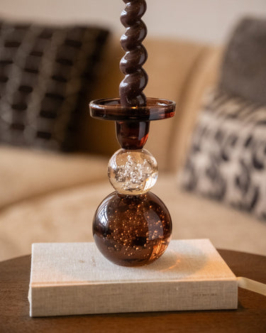 Candle Holder Bubble Mocha - Things I Like Things I Love
