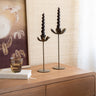 Candle Holder Celaya Flower Bronze - Small - Things I Like Things I Love