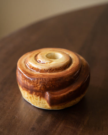 Candle Holder Cinnamon Roll - Things I Like Things I Love