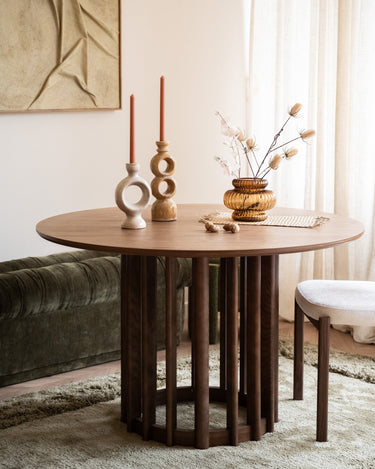 Candle Holder Circle Ceramic - Things I Like Things I Love