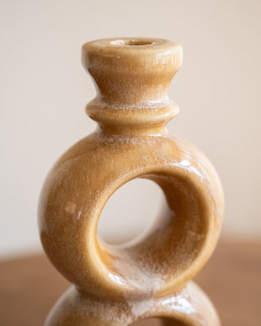 Candle Holder Circle Ceramic - Things I Like Things I Love