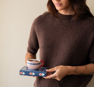 Candle Holder Cup On Book - Things I Like Things I Love