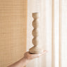 Candle Holder Dozza Wood Natural - Things I Like Things I Love