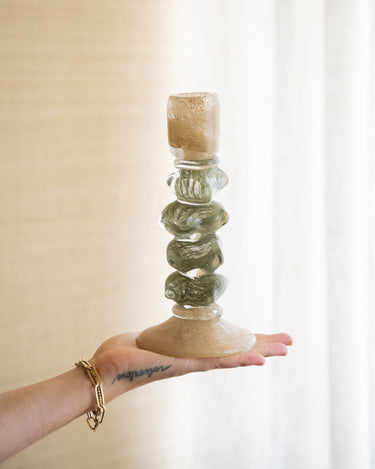 Candle Holder Estina Glass - Things I Like Things I Love