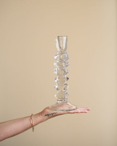 Candle Holder Estiva Glass - Things I Like Things I Love
