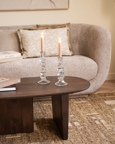 Candle Holder Estiva Glass - Things I Like Things I Love