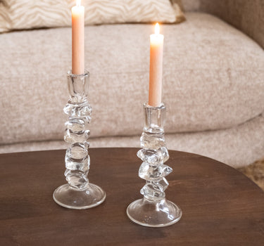 Candle Holder Estiva Glass - Things I Like Things I Love