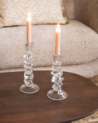 Candle Holder Estiva Glass - Things I Like Things I Love