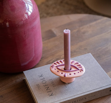 Candle Holder Eye Pink - Things I Like Things I Love