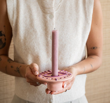 Candle Holder Eye Pink - Things I Like Things I Love