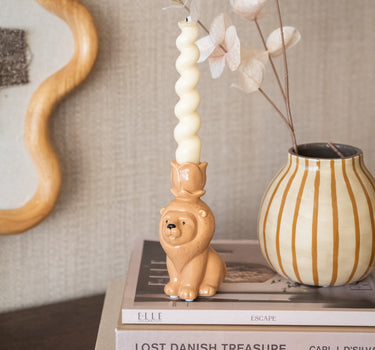 Candle Holder Lion - Things I Like Things I Love
