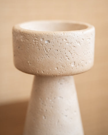 Candle Holder Olina Beige - Things I Like Things I Love