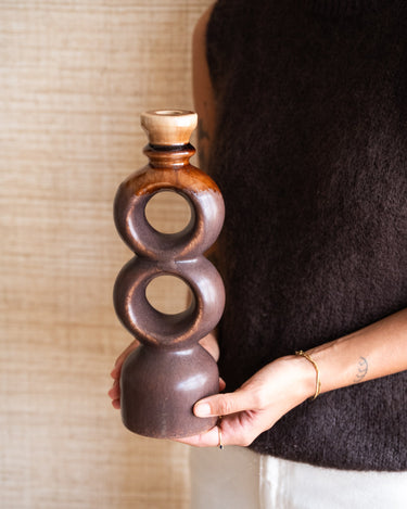 Candle Holder Romee Brown - Things I Like Things I Love