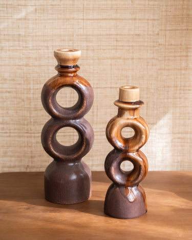Candle Holder Romee Brown - Things I Like Things I Love