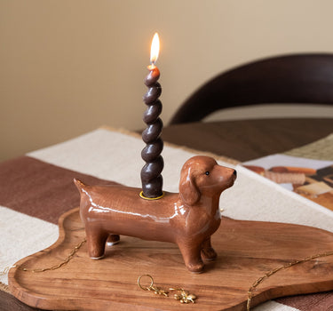 Candle Holder Sausage Doggy - Things I Like Things I Love