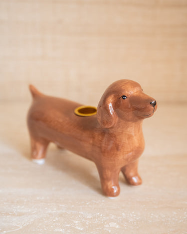 Candle Holder Sausage Doggy - Things I Like Things I Love