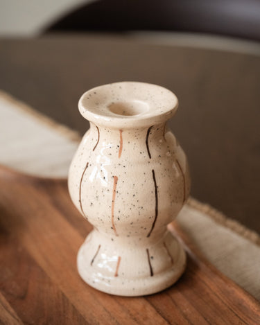 Candle Holder Striped - Things I Like Things I Love