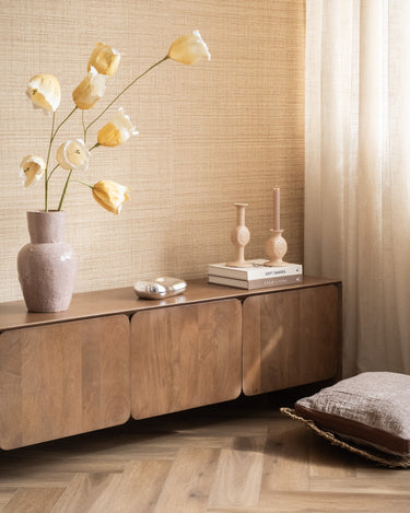 Candle Holder Sun Beige - Things I Like Things I Love