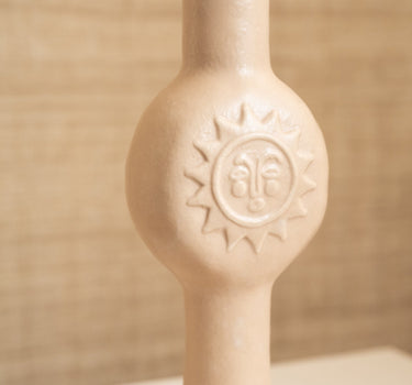 Candle Holder Sun Beige - Things I Like Things I Love
