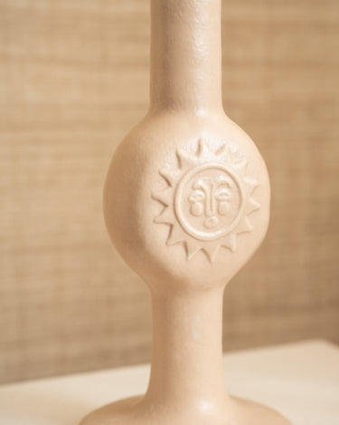 Candle Holder Sun Beige - Things I Like Things I Love