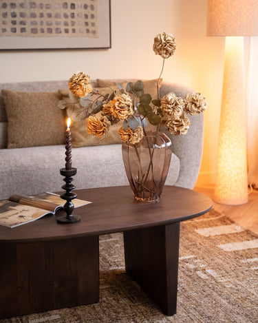 Candle Holder Traffaut Brown - Things I Like Things I Love