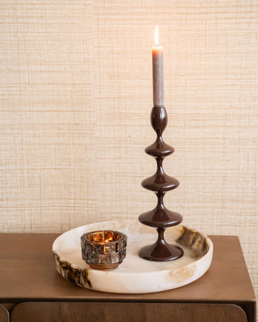 Candle Holder Vireen Brown - Things I Like Things I Love