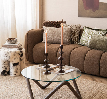 Candle Holder Vireen Brown - Things I Like Things I Love