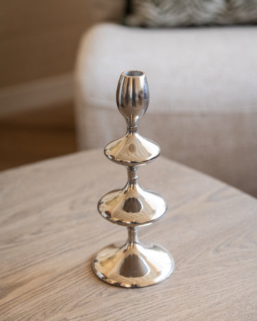 Candle Holder Vireen Chrome - Things I Like Things I Love
