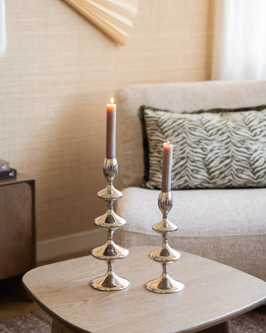 Candle Holder Vireen Chrome - Things I Like Things I Love