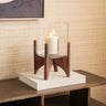 Candle Pillar Led Beige - Things I Like Things I Love