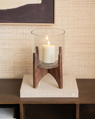 Candle Pillar Led Beige - Things I Like Things I Love