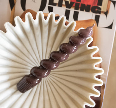 Candle Swirl Brown Shine 1PC - Things I Like Things I Love