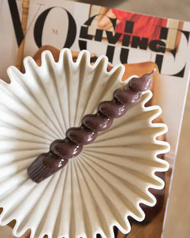 Candle Swirl Brown Shine 1PC - Things I Like Things I Love