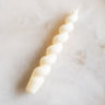 Candle Swirl Ivory Shine 1PC - Things I Like Things I Love