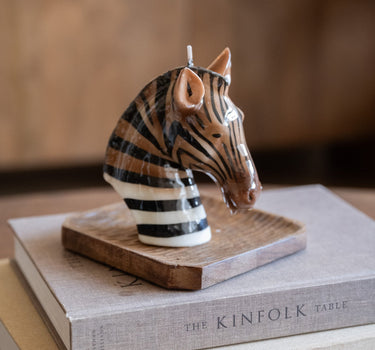 Candle Zebra Head - Things I Like Things I Love