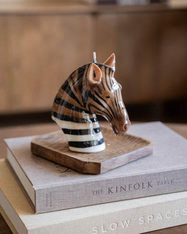 Candle Zebra Head - Things I Like Things I Love