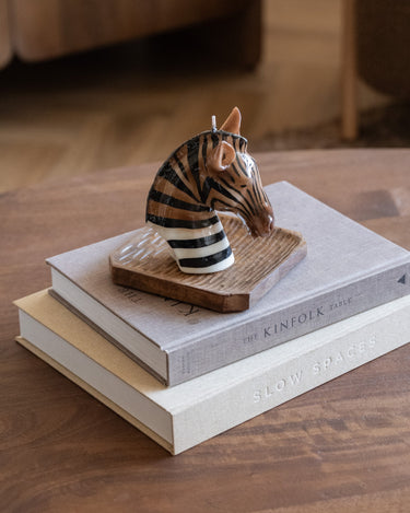 Candle Zebra Head - Things I Like Things I Love