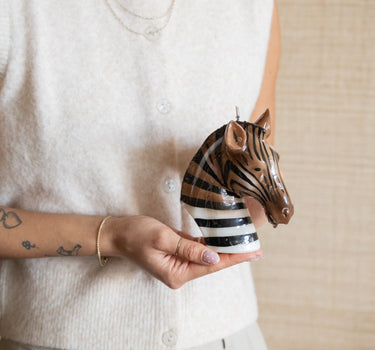 Candle Zebra Head - Things I Like Things I Love